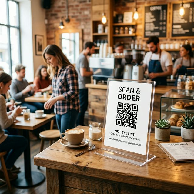 QR en Mostrador